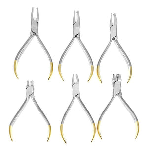 Retainer Invisible Clear Brace Aligner Pliers Set of 6PCS