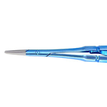 Micro Castrovijo Needle Holder Straight 14cm Titanium