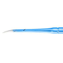 Titanium Micro Castrovijo Needle Holder Curved 18CM