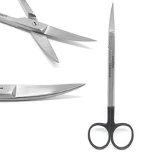 Kelly Dental Scissors 16cm Curved Saw edge Super Cut