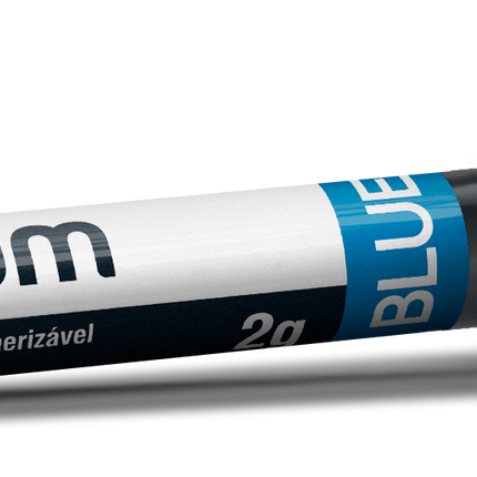 Top dam light-curing resin Gingival Dam, Blue, 1 x 2g Syringe & 3 applicator