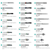 ALL IN ONE - 100 IMPLANT + 100 ABUTMENTS