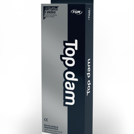 Top dam light-curing resin Gingival Dam, Blue, 1 x 2g Syringe & 3 applicator