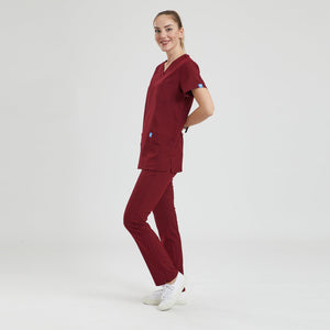 YOURDENT-USA by Wio UNIFORMS SCRUBS Resilient V-Neck Top