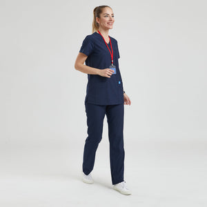 YOURDENT-USA by Wio UNIFORMS SCRUBS Resilient V-Neck Top