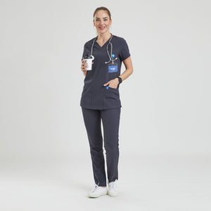 YOURDENT-USA by Wio UNIFORMS SCRUBS Resilient V-Neck Top