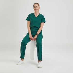 YOURDENT-USA by Wio UNIFORMS SCRUBS Resilient V-Neck Top