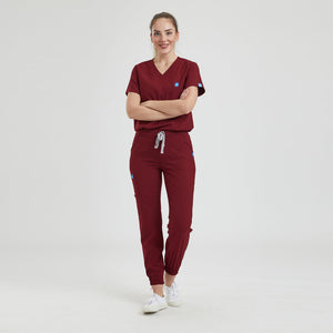 YOURDENT-USA by Wio UNIFORMS SCRUBS Athletica Women Jogger Scrub Set Jojo