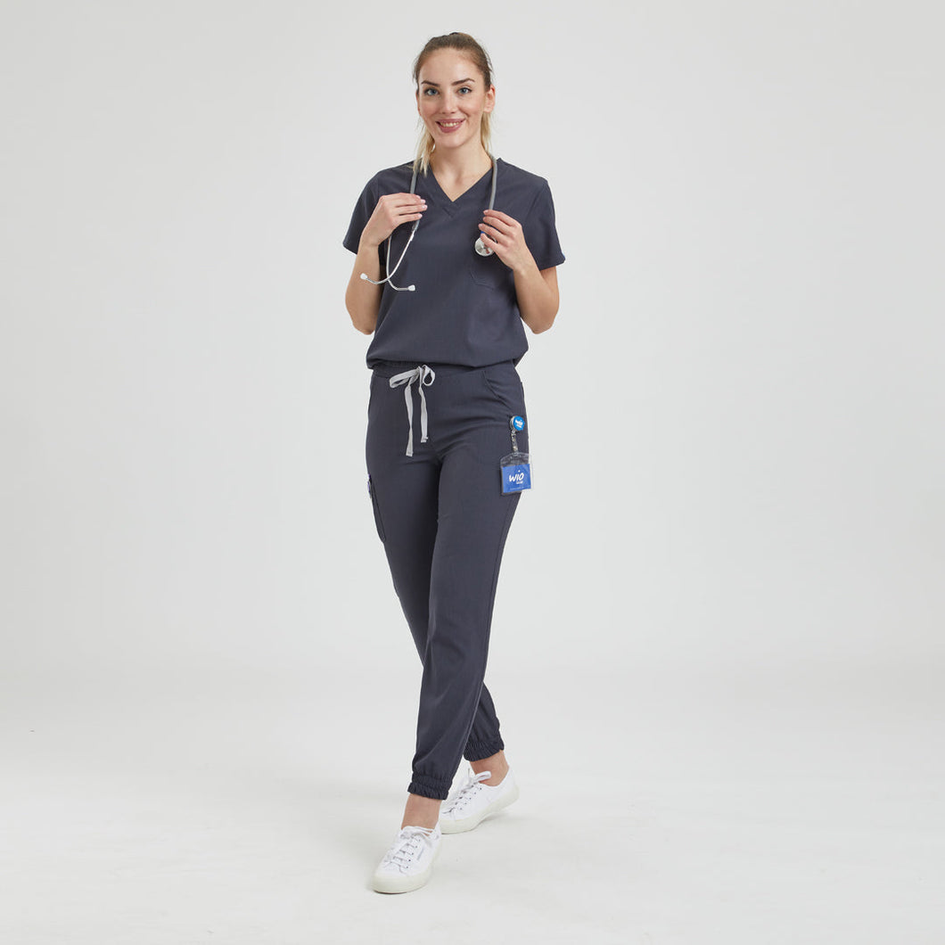 YOURDENT-USA by Wio UNIFORMS SCRUBS Athletica Women Jogger Scrub Set Jojo