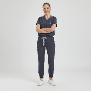 YOURDENT-USA by Wio UNIFORMS SCRUBS Athletica Women Jogger Scrub Set Jojo