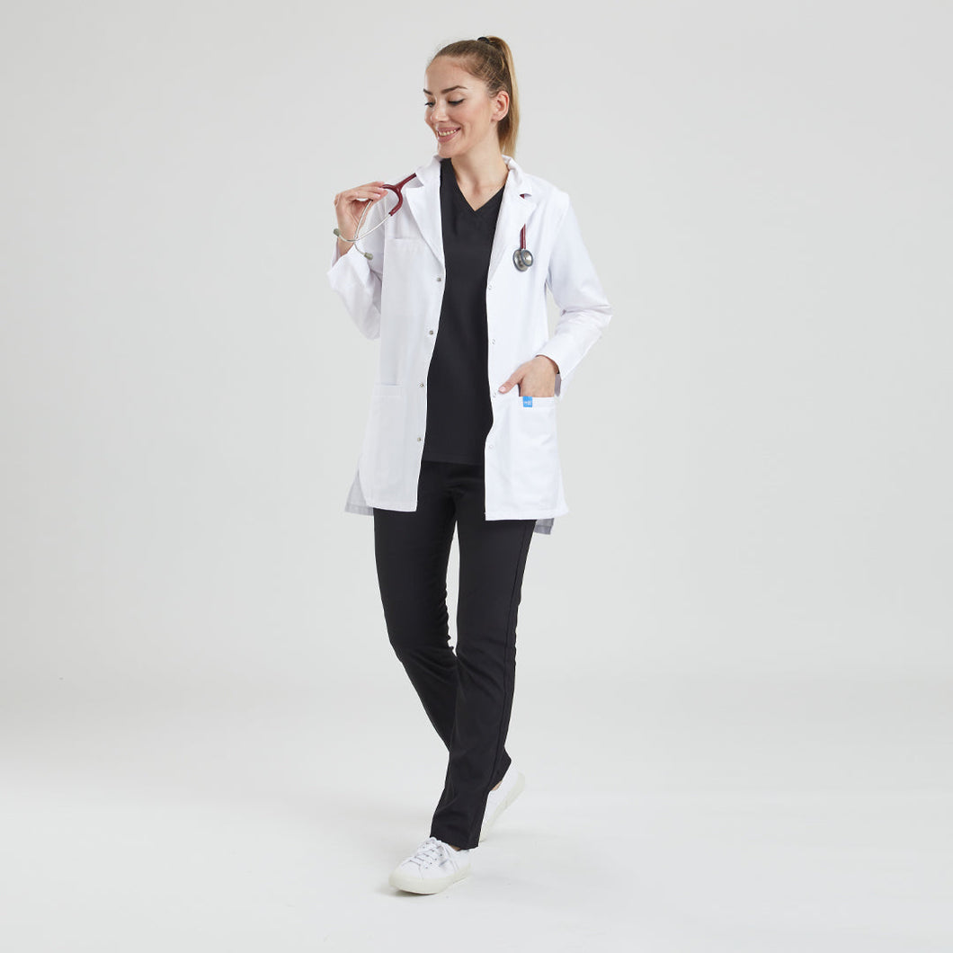 YOURDENT-USA by Wio UNIFORMS Premium White Lab Coat