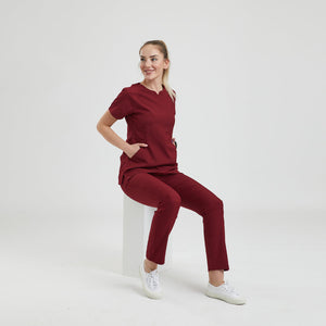 YOURDENT-USA by Wio UNIFORMS SCRUBS Elegant Scrub Top