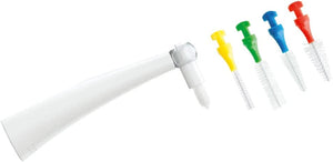 Paro Sonic interdental Replacement Heads for Paro Sonic Electric Toothbrush 5 Different Heads