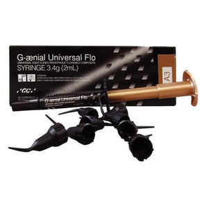 Dental Three Composite G aenial Universal Flo 2ml (3.4g) By Gc Shade A3