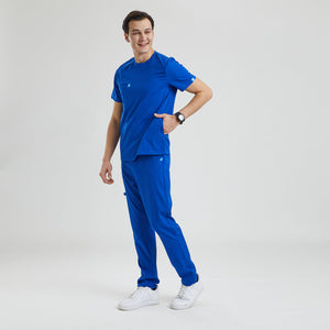 YOURDENT-USA by Wio UNIFORMS SCRUBS Classic V Neck Top Men