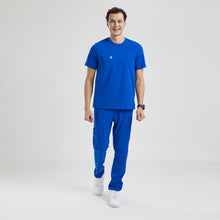 YOURDENT-USA by Wio UNIFORMS SCRUBS Classic V Neck Top Men