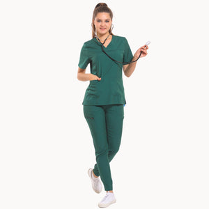 YOURDENT-USA by Wio UNIFORMS SCRUBS Women Jogger Scrub Set Issy