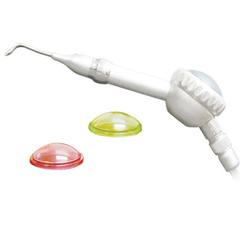 Air Polishing System Air Prophy System P555, 4 Hole. Includes: 130g Jet Polishing Powder, 3 color