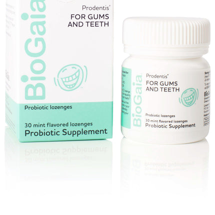 BioGaia Mint flavored Probiotic! the perfect combination for healthy gums and good breath!!