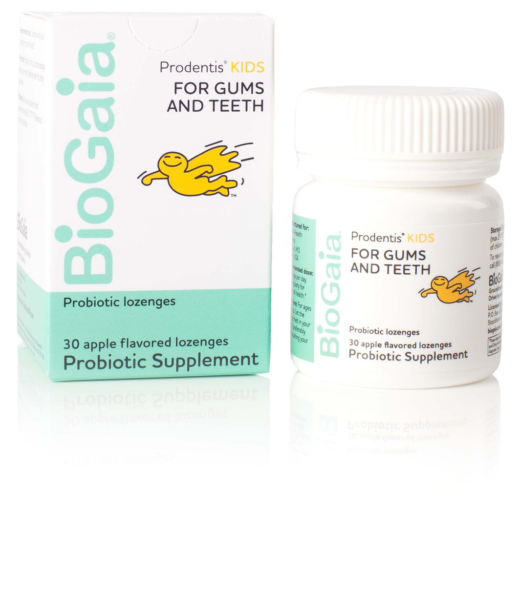 BioGaia Apple Flavored Probiotic for kids and adults! the perfect combination for healthy gums and good breath!!