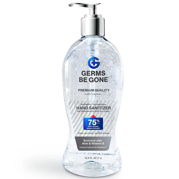 Germs Be Gone brand hand sanitizer