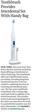 760 - PARO®SONIC HYDRODYNAMIC SONIC TOOTHBRUSH.