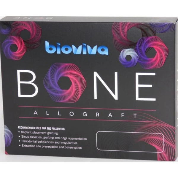 Bioviva Bone Allograft 250-100um Mineralized Cortical-Cancellous Mix 0.25, 0.5, 1 or 2CC