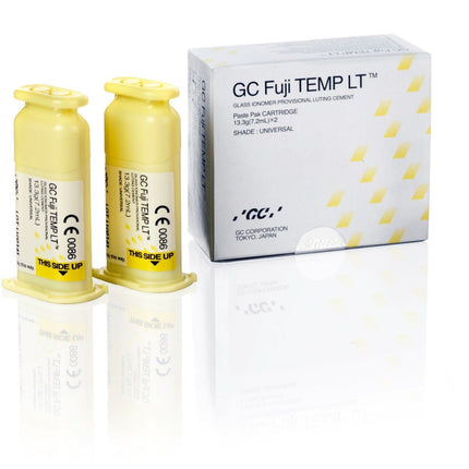 Dental GC Fuji TEMP LT Paste Pak Cartridge 7.2ml X 2