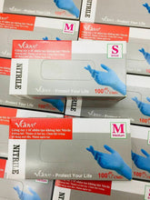 VGlove Powder free!! Nitrile Exam Gloves S/M/L Great quality a case of 10 boxes total 1000 gloves