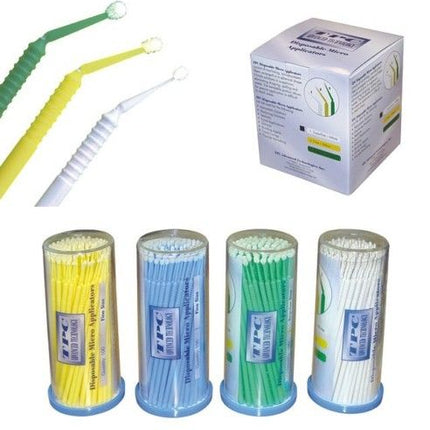 Dental 400 Micro Applicator TPC Microbrush Superfine/Regular